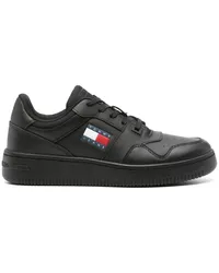 Tommy Hilfiger Retro Low-Top-Sneakers Schwarz