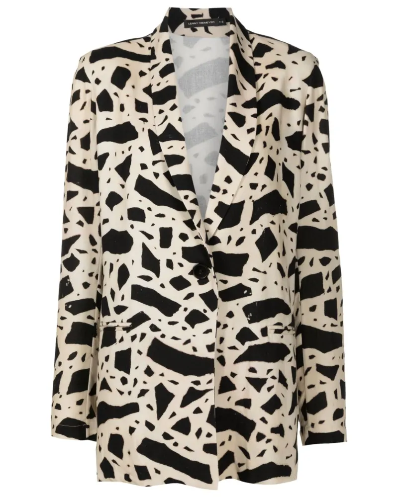 Lenny Niemeyer Blazer mit Print - Nude Nude