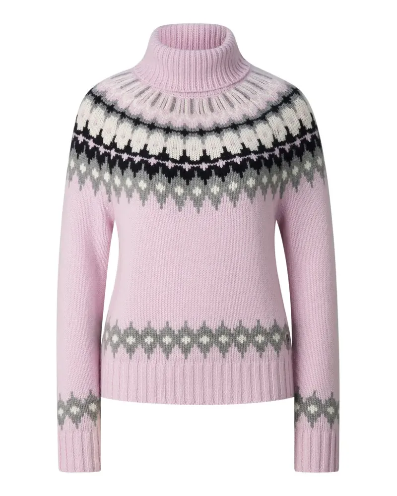 Bogner Ingrid Pullover mit Fair-Isle-Muster - Rosa Rosa