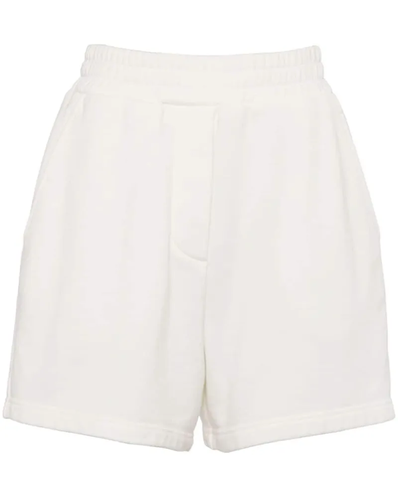 Prada Shorts aus Frottee Nude