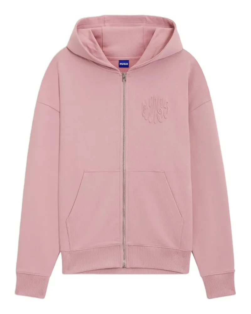 HUGO BOSS Kapuzenjacke mit Prägung - Rosa Rosa