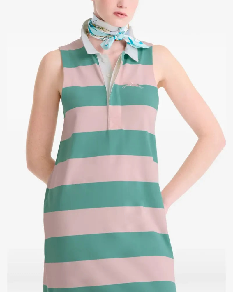 Longchamp Vivement l'Eté Seidenschal - Blau Blau