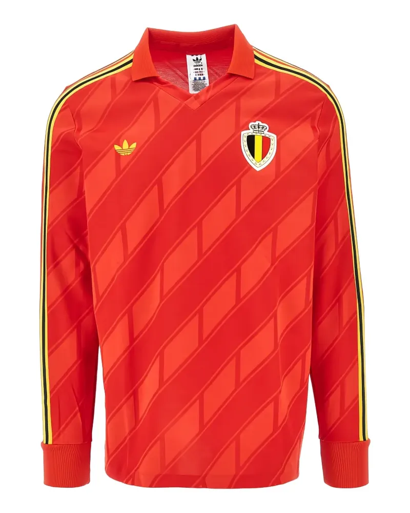 adidas Belgium 1986 long-sleeve T-shirt - Rot Rot