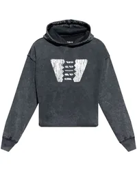 MISBHV Hoodie mit Logo-Print Grau