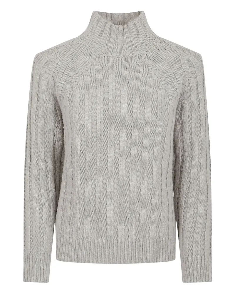 Peserico funnel-neck sweater - Grau Grau