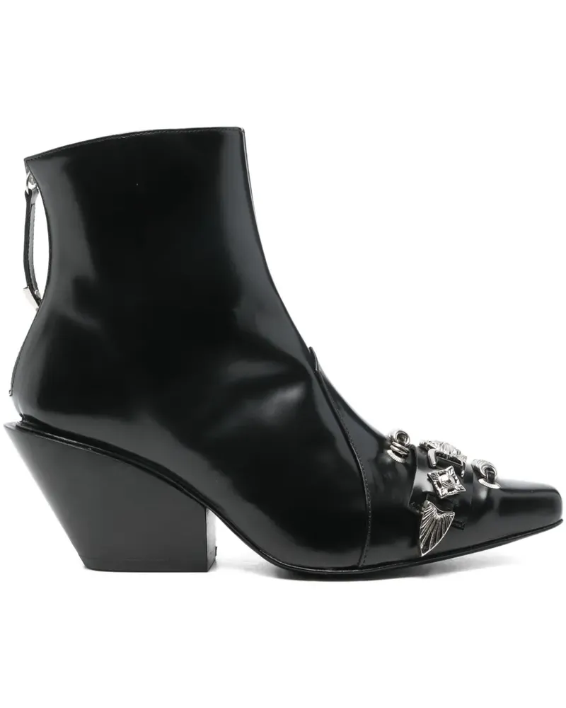 Toga embellished boots - Schwarz Schwarz