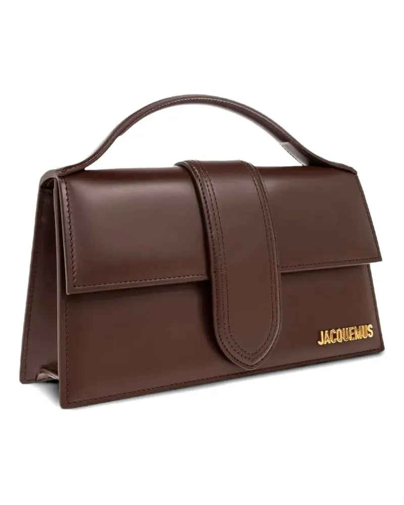 Jacquemus Le Grand Bambino top-handle tote bag - Braun Braun