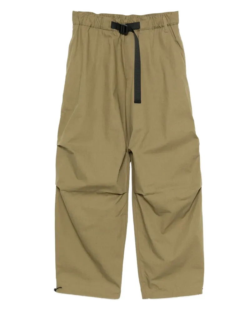 Studio Nicholson Hose mit Gürtel - Grün Grün