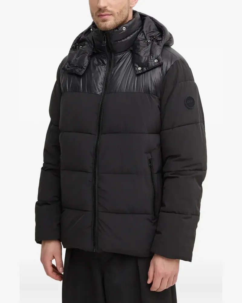 JOOP! Gefütterte Kapuzenjacke - Schwarz Schwarz