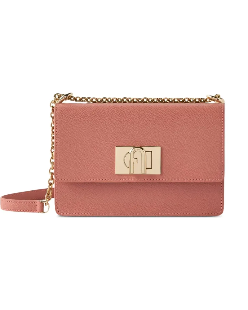 Furla Mini 1927 Tasche aus gekörntem Leder - Rosa Rosa