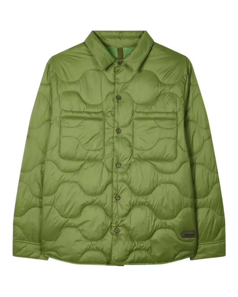 Paul Smith Packbare Steppjacke - Grün Grün