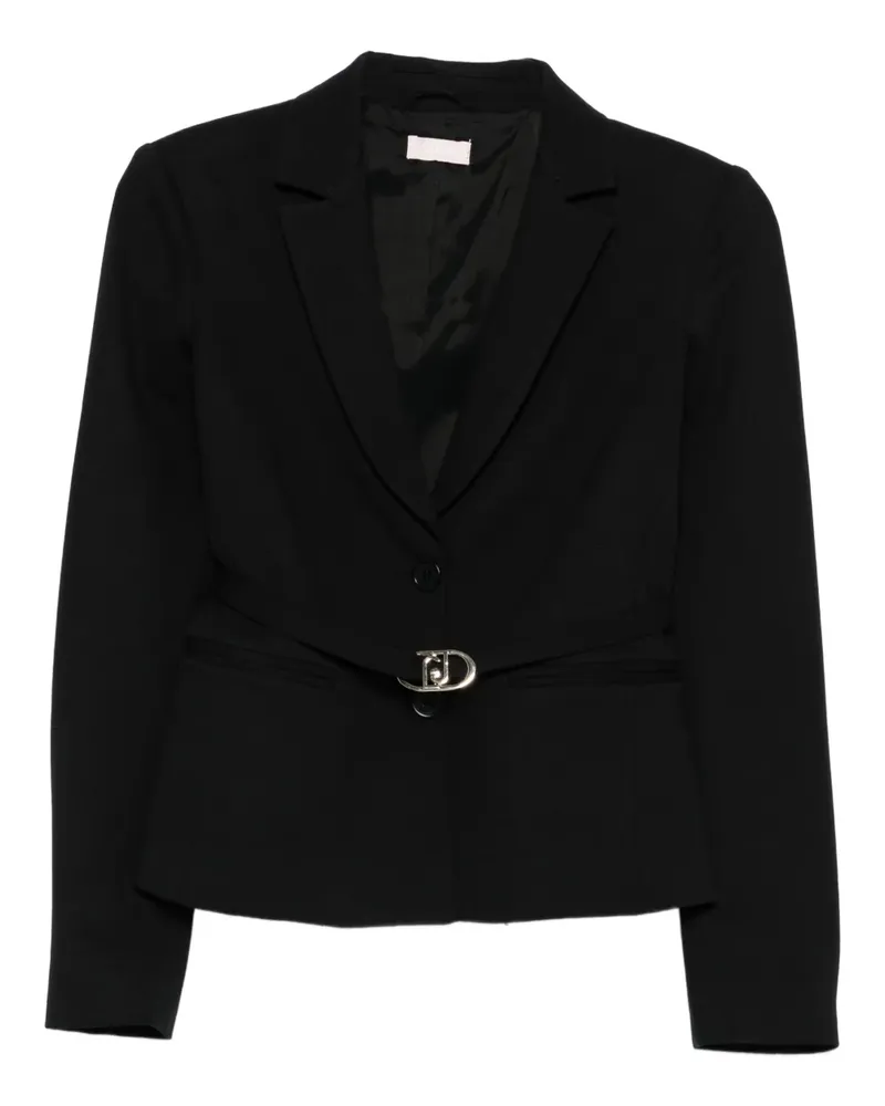 Liu Jo Jacke mit Gürtel - Schwarz Schwarz
