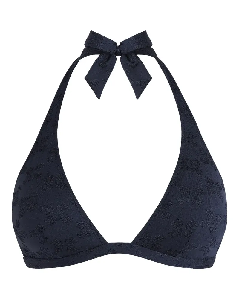 Vilebrequin Bikinioberteil mit Neckholder - Blau Blau