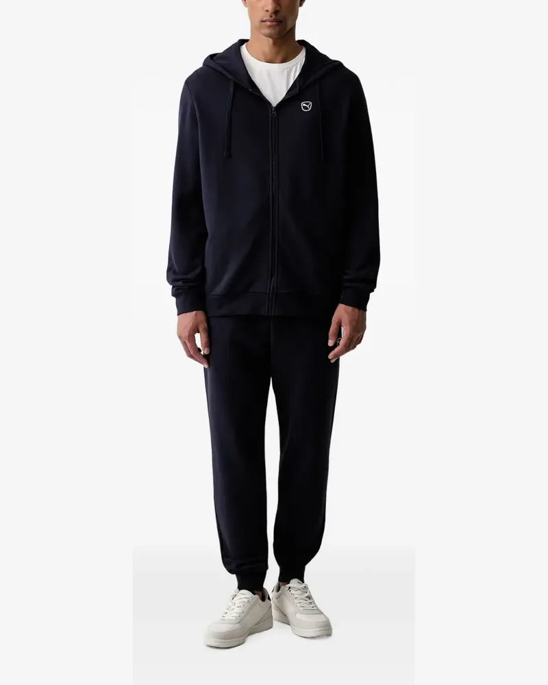 Puma logo-print tracksuit - Blau Blau