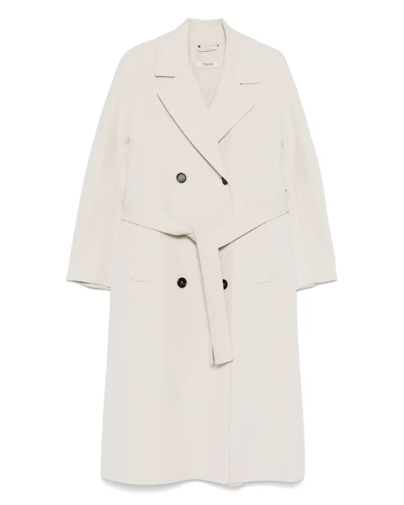 Max Mara Doppelreihiger Mantel - Nude Nude