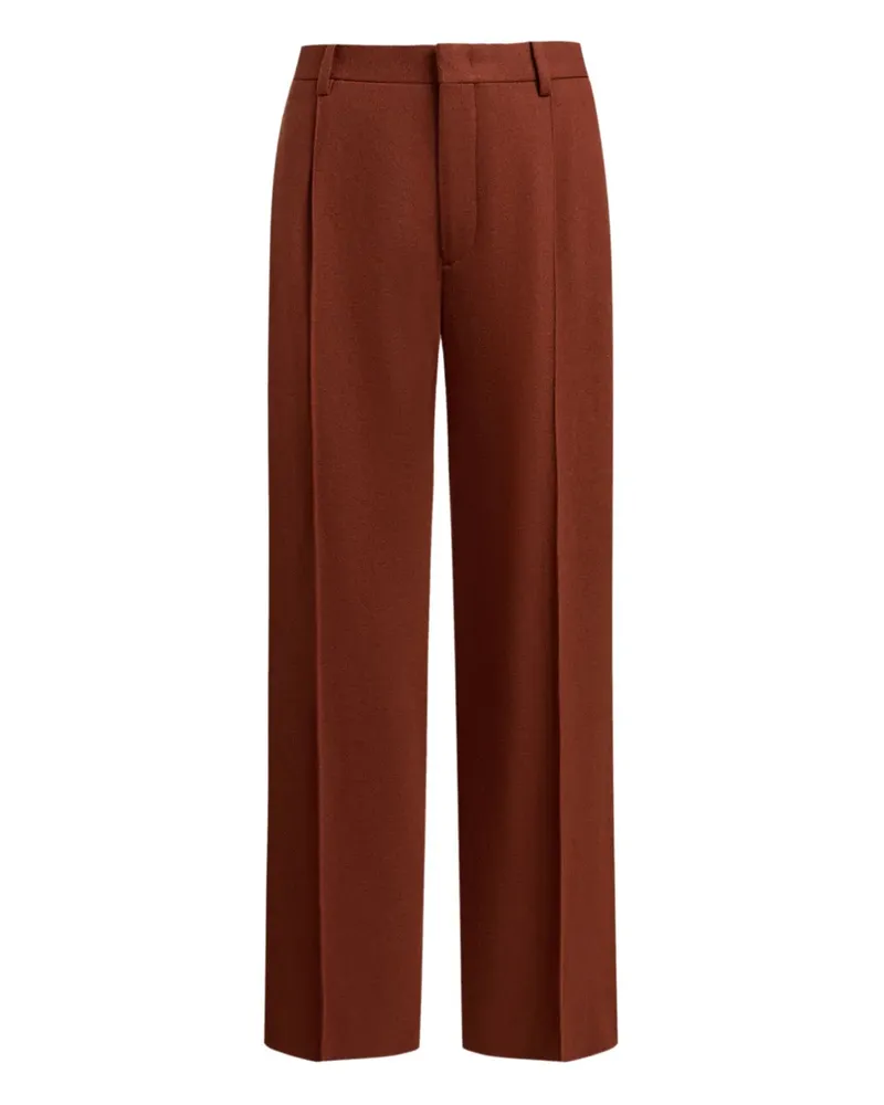 12 STOREEZ Plissierte Hose - Rot Rot