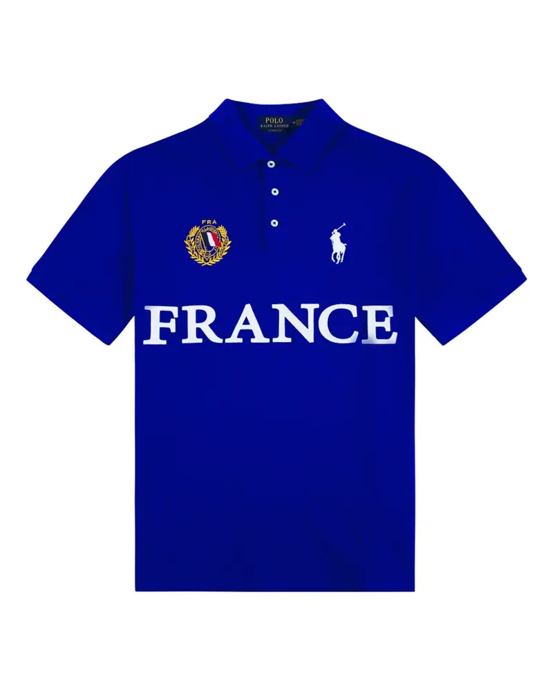 Ralph Lauren France Poloshirt - Blau Blau
