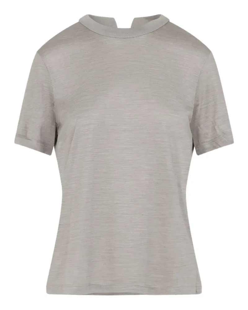 Carven Kurzärmeliges T-Shirt - Grau Grau