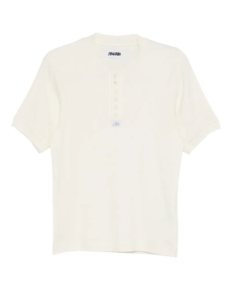 Magliano Geknöpftes Nudo T-Shirt - Nude Nude