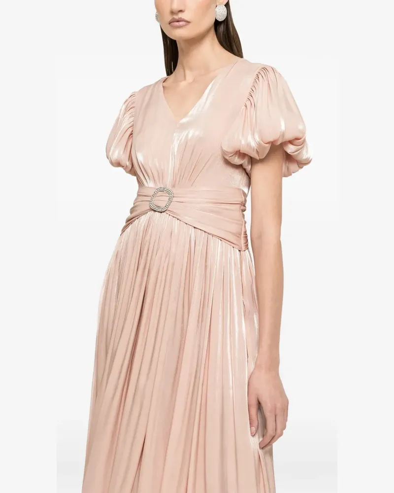 NISSA crystal detail chiffon dress - Rosa Rosa