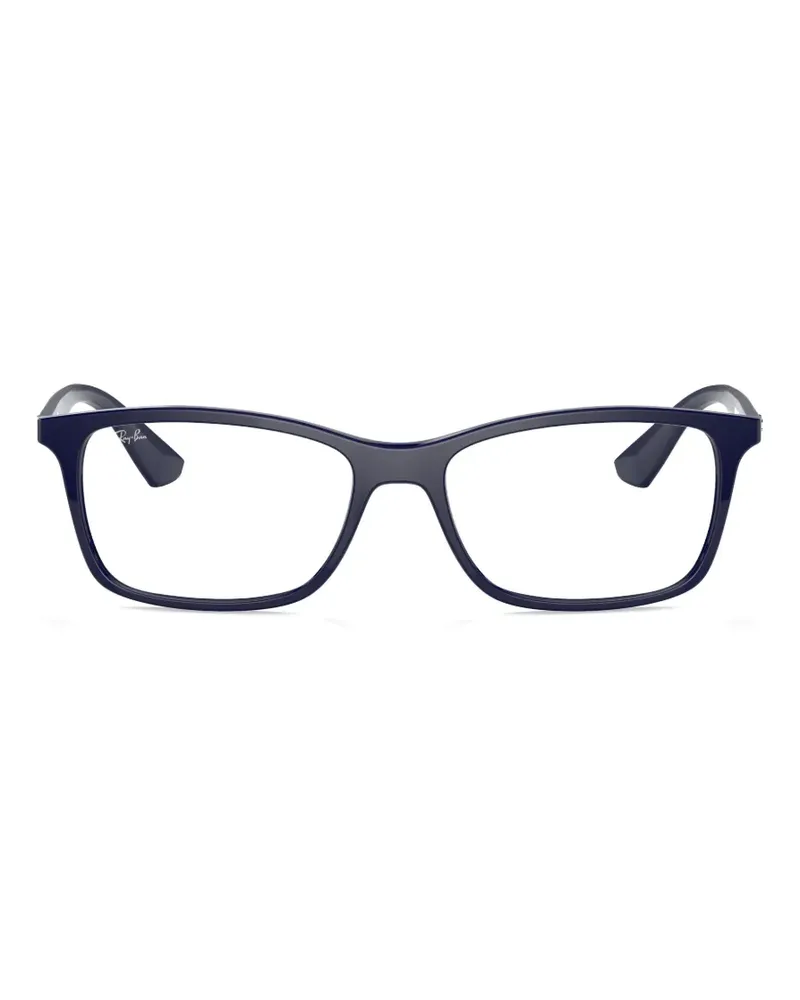 Ray Ban RB7047 Brille mit eckigem Gestell - Blau Blau