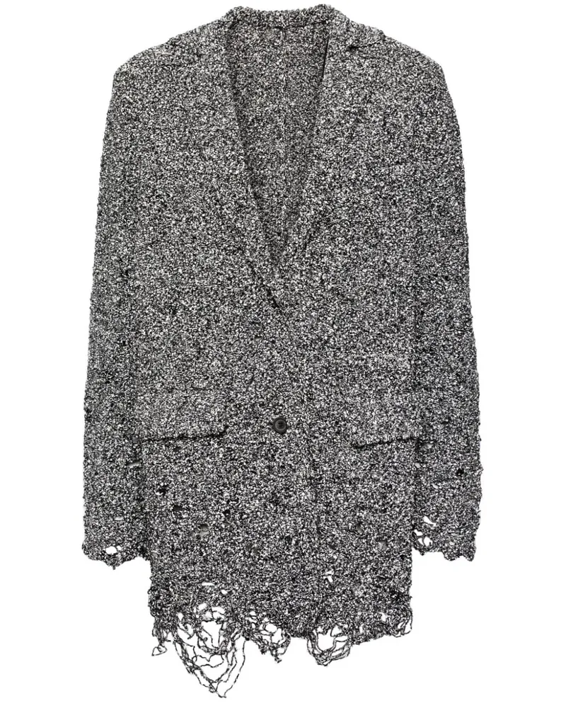JNBY Locker fallender Blazer - Grau Grau
