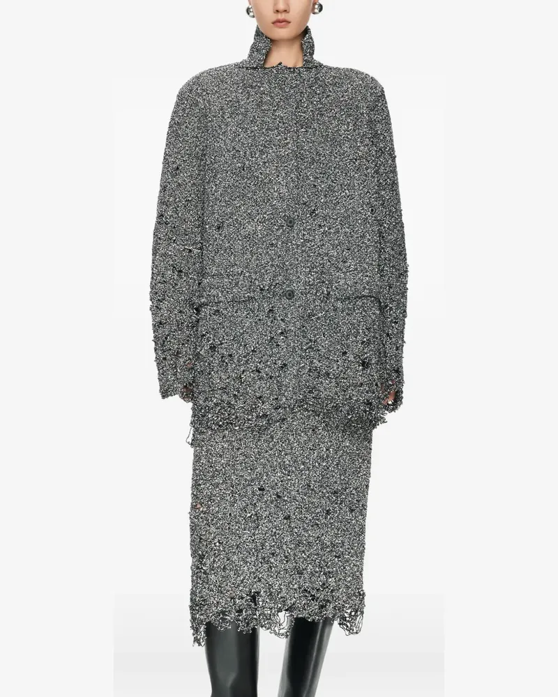 JNBY Locker fallender Blazer - Grau Grau