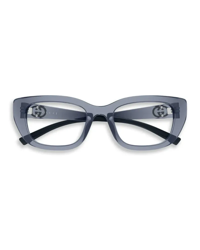 Gucci cat-eye glasses - Blau Blau