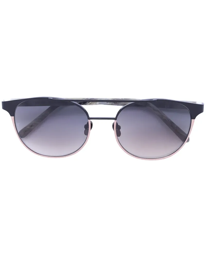 Linda Farrow Sonnenbrille mit Farbverlauf - Grau Grau