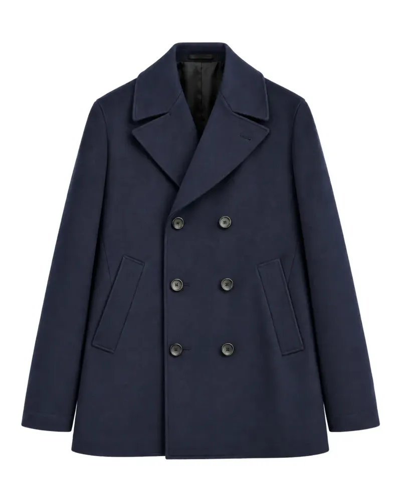 Canali Klassische Cabanjacke - Blau Blau