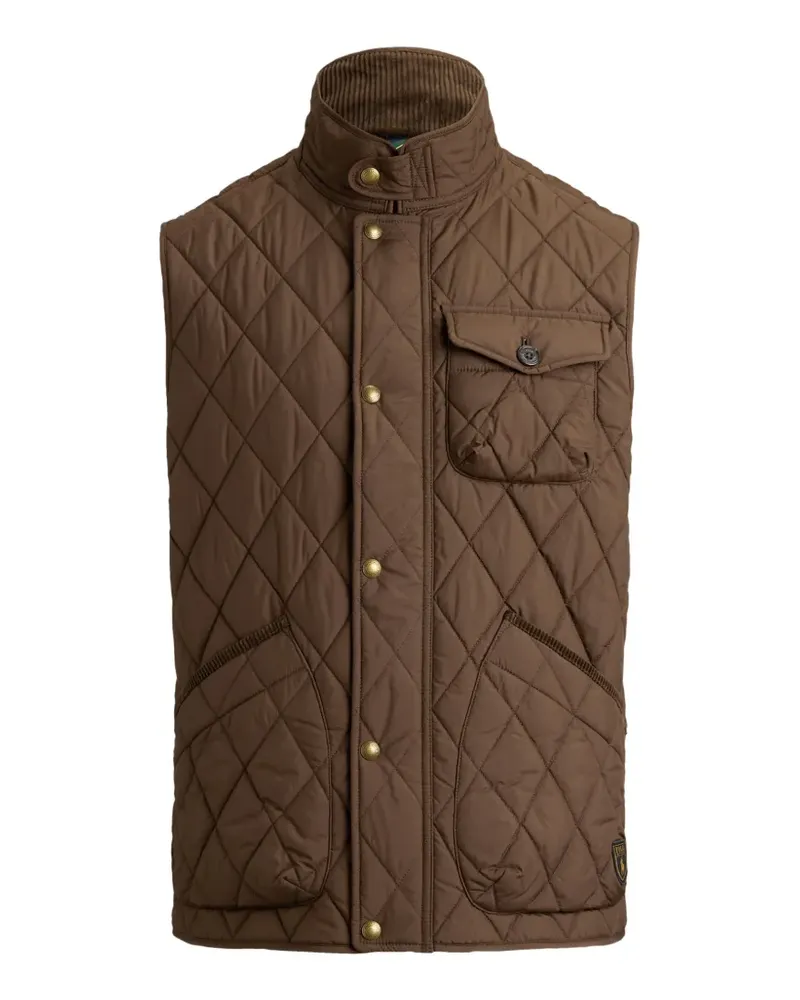 Ralph Lauren The Beaton quilted utility gilet - Braun Braun