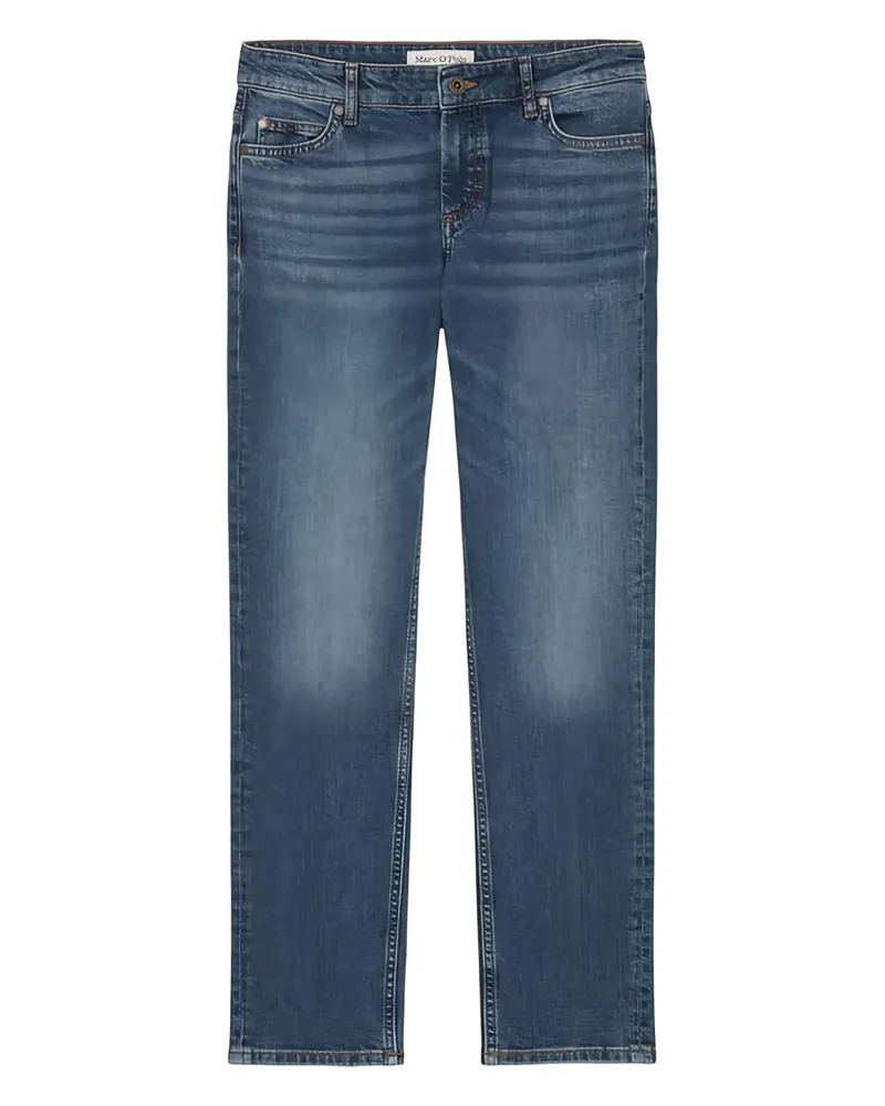 Marc O'Polo Jeans mit Logo-Patch - Blau Blau