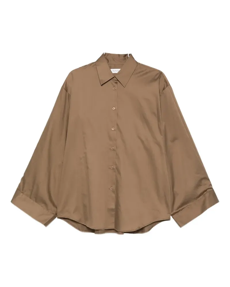 FRANKIE Shop button-up shirt - Braun Braun