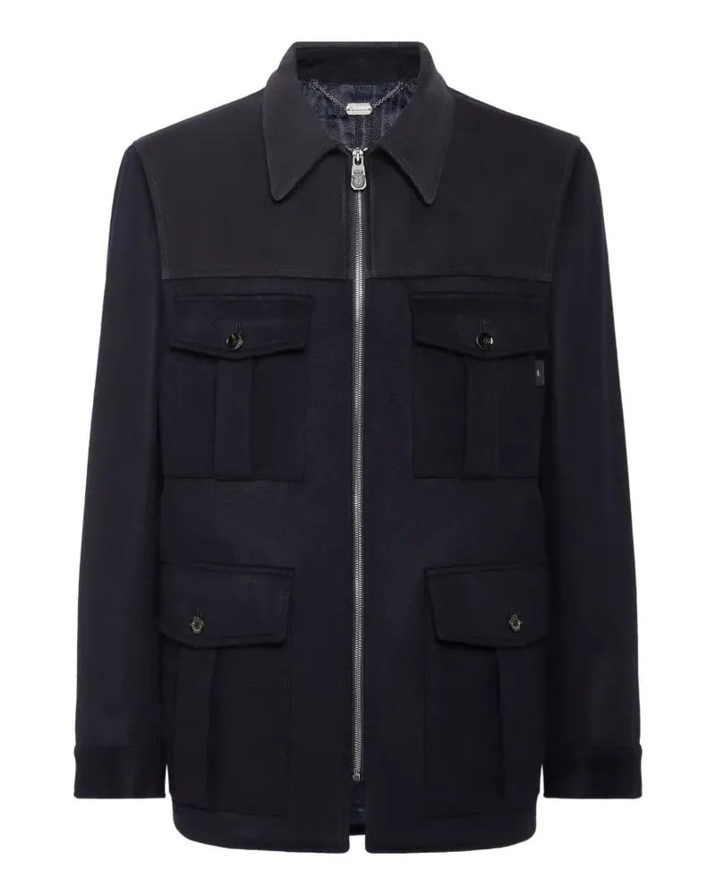 Billionaire Jacke mit Reißverschluss - Blau Blau