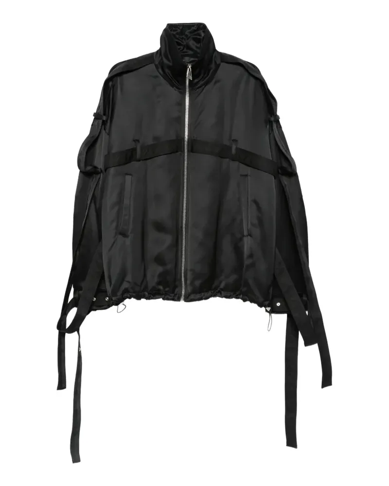 ATTICO Jacke im Oversized-Look - Schwarz Schwarz