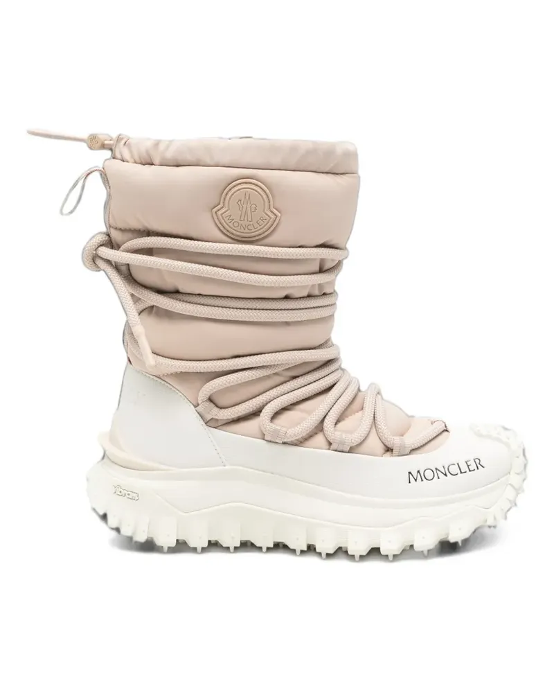 Moncler Trailgrip Après High quilted lace-up boots - Rosa Rosa