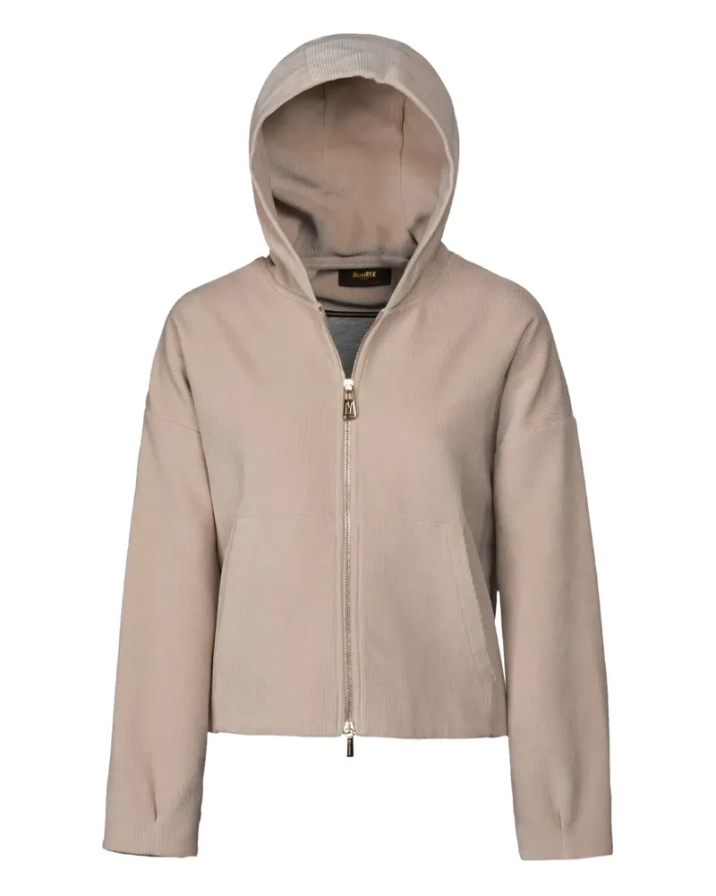 MOORER Ambeta-08J hooded jacket - Nude Nude