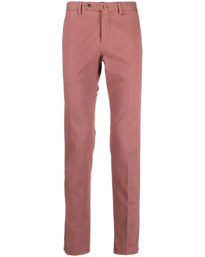 PT TORINO Halbhohe Tapered-Chino - Rosa Rosa