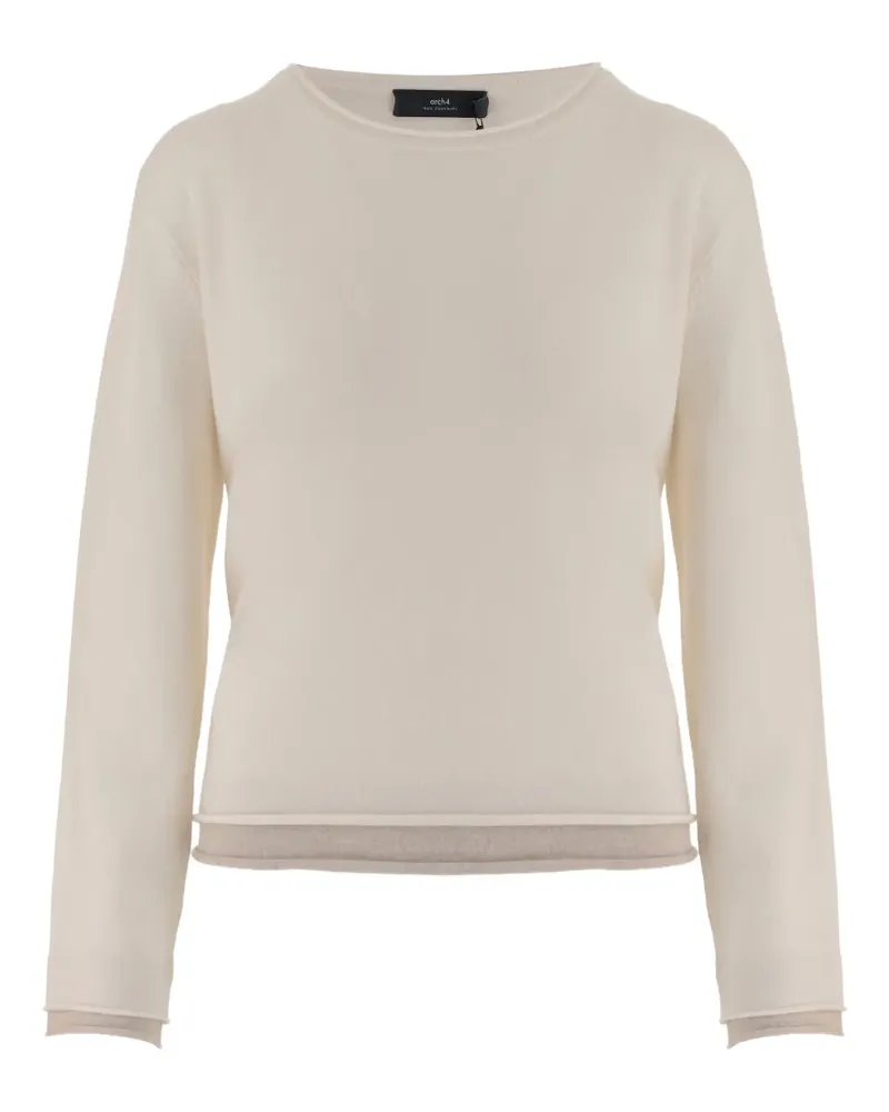 arch4 cashmere sweater - Nude Nude