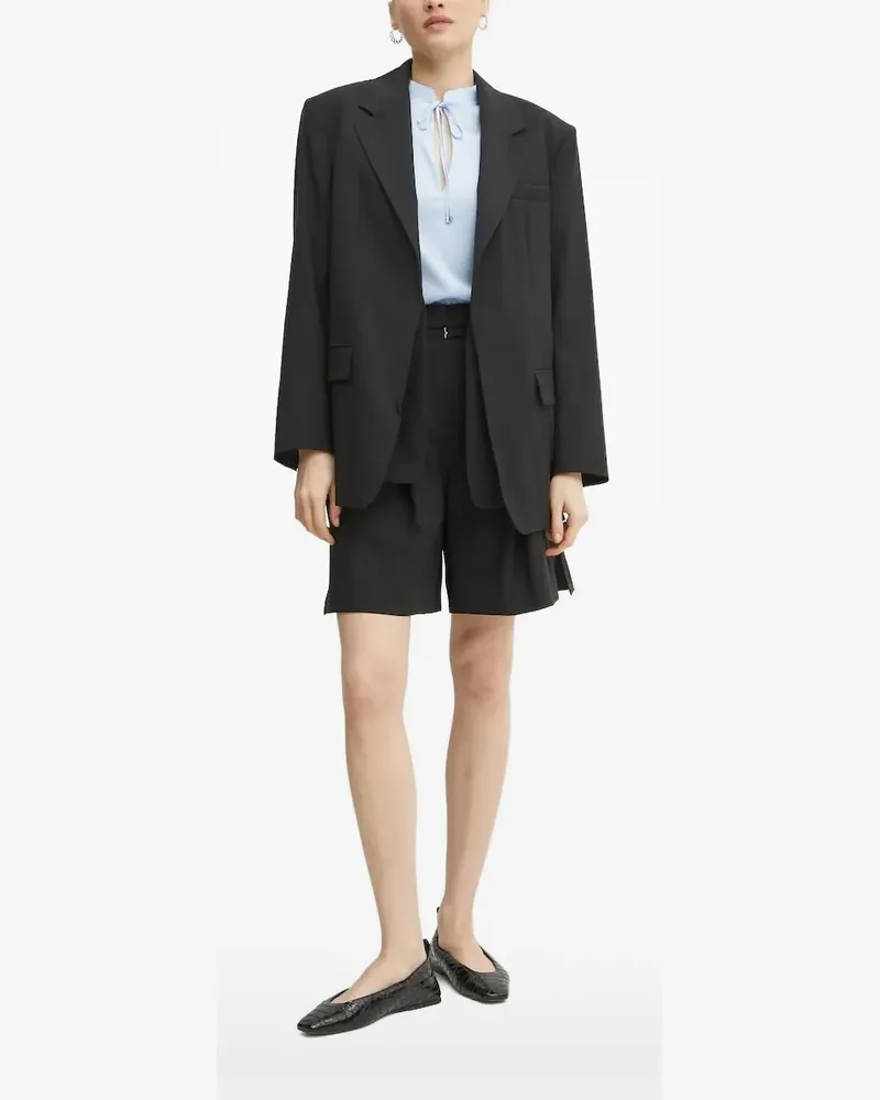 HUGO BOSS Einreihiges Sakko - Schwarz Schwarz