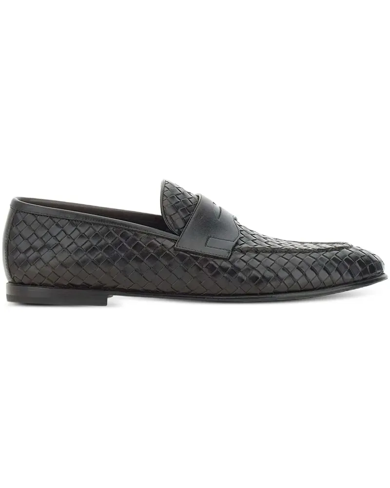 Neil Barrett Loafer mit Webmuster - Braun Braun