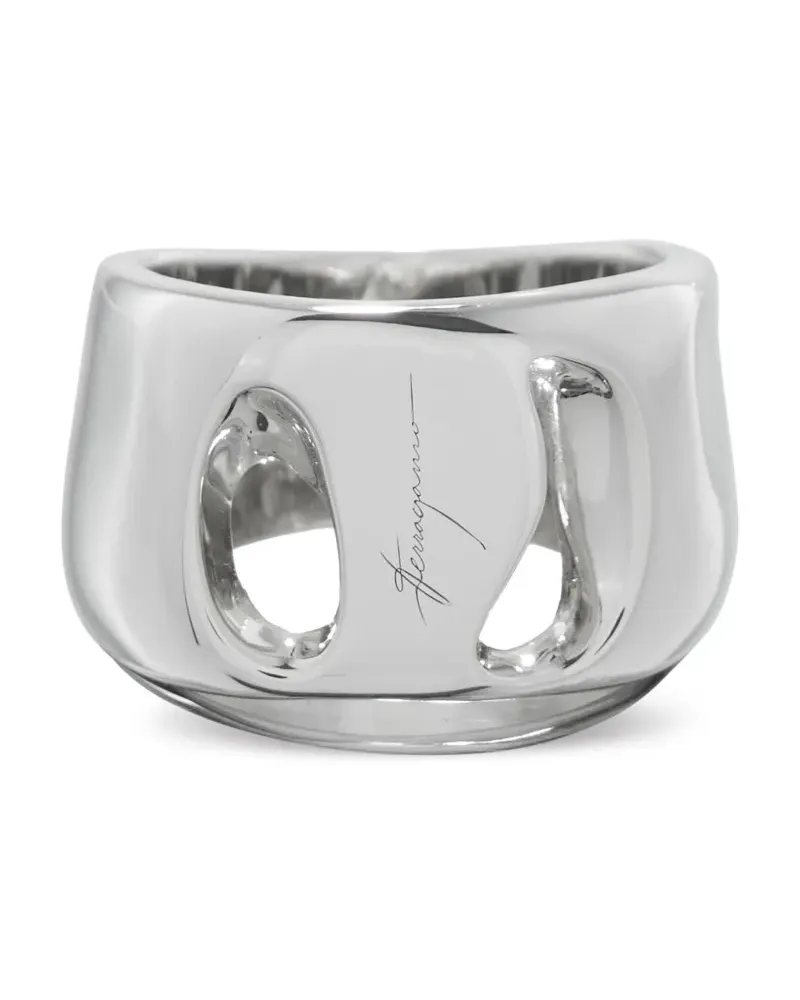 Ferragamo Vara Ring - Silber Silber