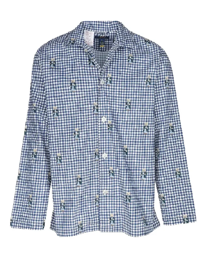 Ralph Lauren bear-print pyjama - Blau Blau