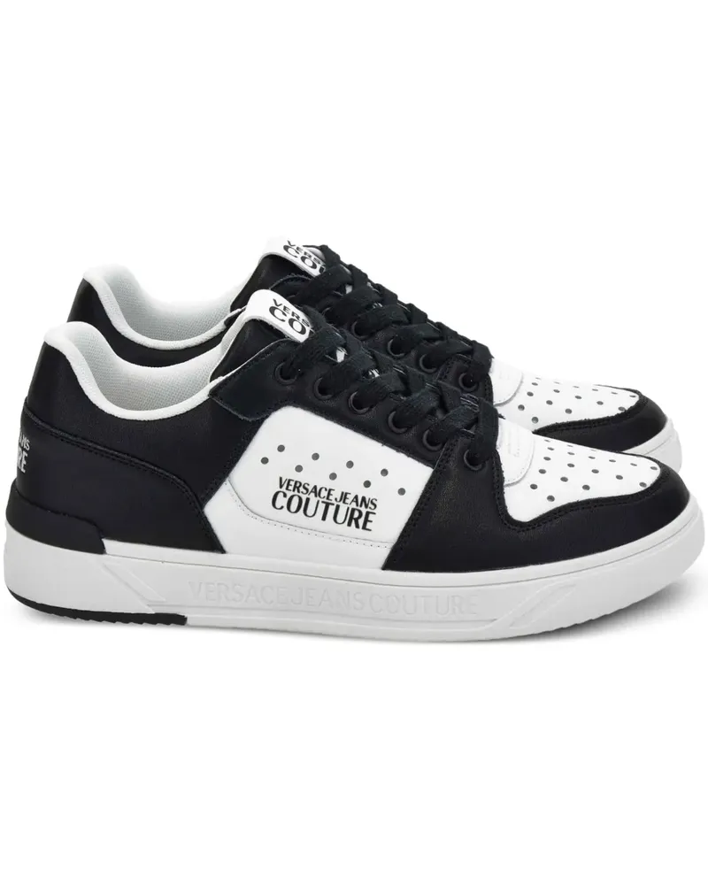 Versace Jeans Perforierte Sneakers - Weiß Weiß
