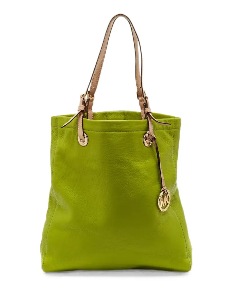 Michael Kors Jet Set leather tote bag - Grün Grün