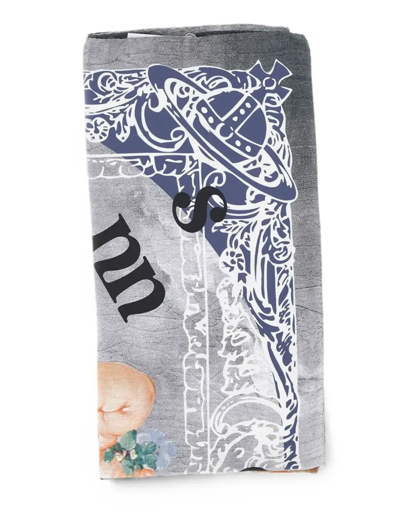 Vivienne Westwood Primavera Cherubs scarf - Grau Grau