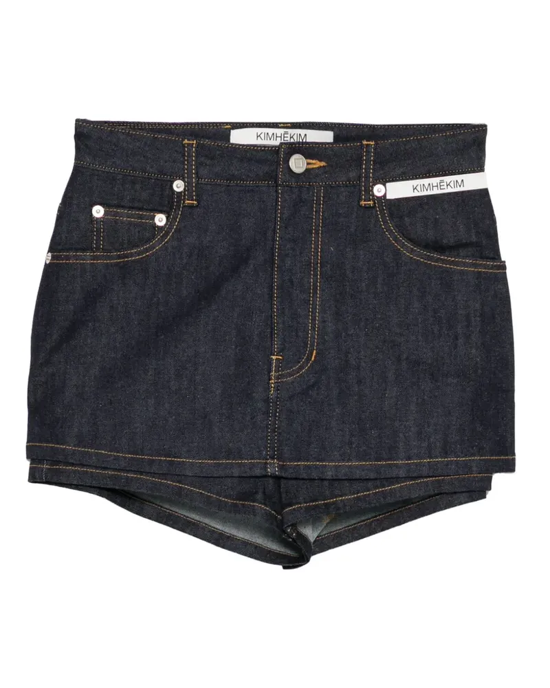 KIMHEKIM Hosenrock aus Denim - Blau Blau