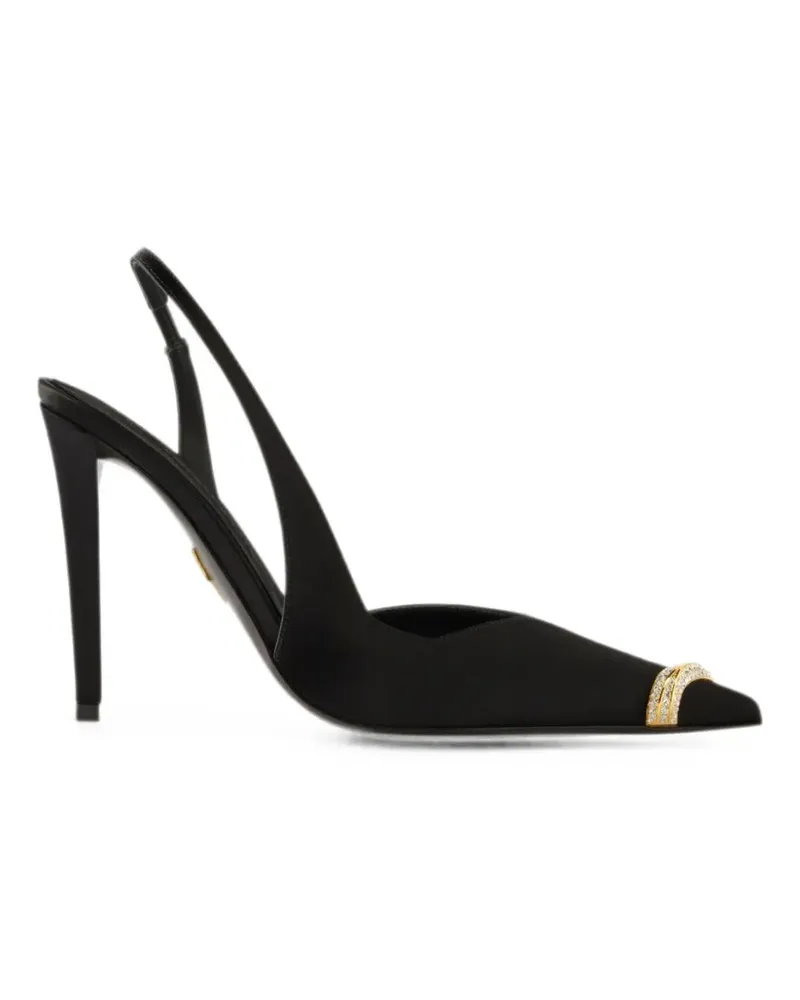 Giuseppe Zanotti Salamander Slingback-Pumps - Schwarz Schwarz