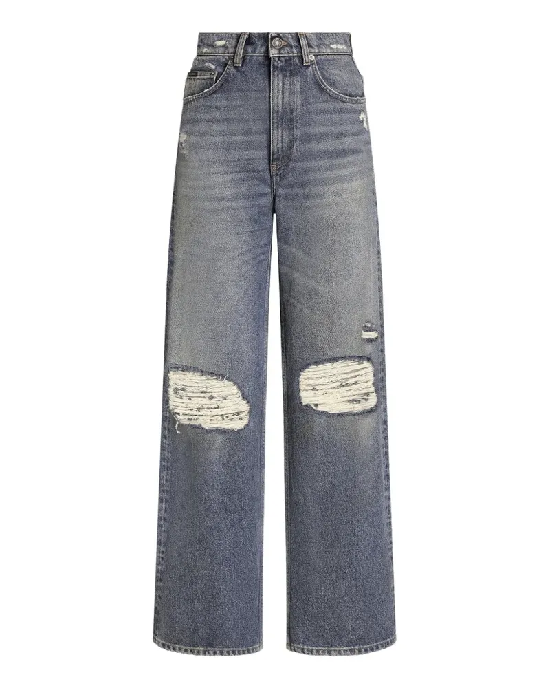 Dolce & Gabbana Jeans mit 5 Taschen - Blau Blau