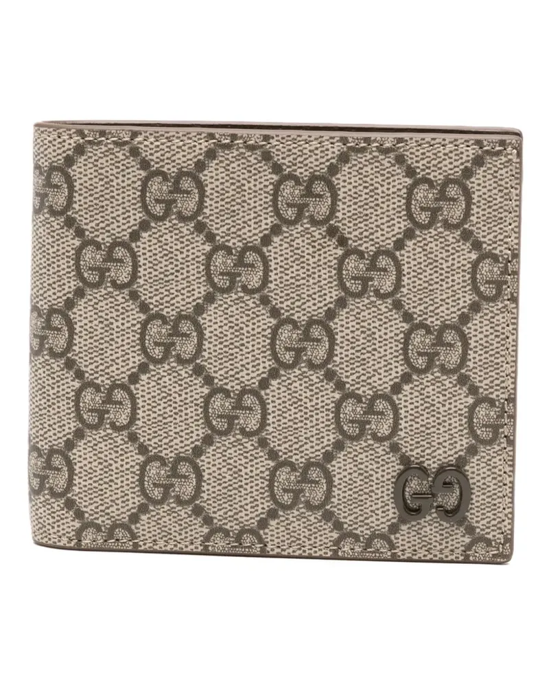 Gucci Portemonnaie aus GG Supreme Canvas - Nude Nude